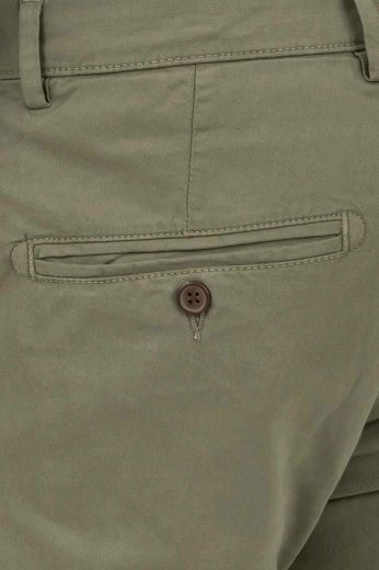 Imagen de PANTALÓN CHINO EN TEJIDO DE ALGODÓN Y LINO