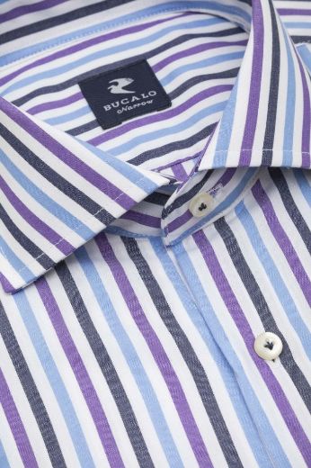 Imagen de CAMISA DE ALGODÓN CON CUELLO FRANCÉS