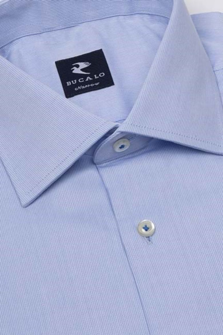 Imagen de CAMISA DE ALGODÓN CON CUELLO SEMIFRANCÉS